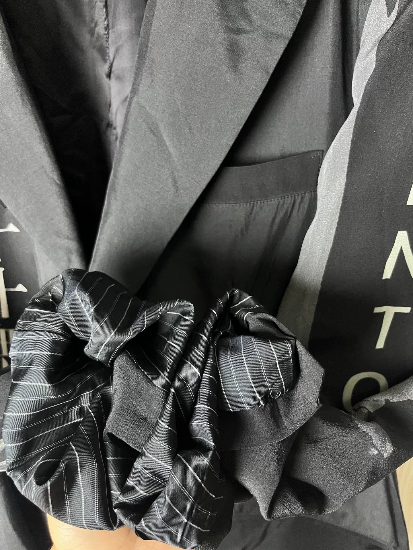 Yohji Yamamoto Black Suited Jacket