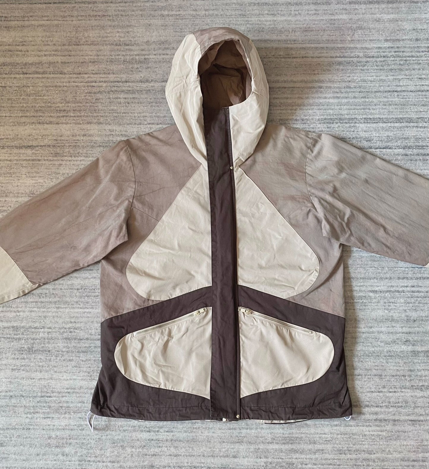 arnar mar jonsson color block windbreaker jacket