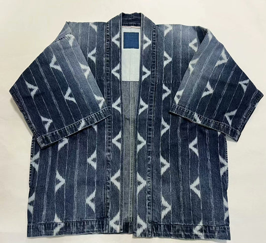VISVIM 22 ICT SS HAPPI WABASH DMGD