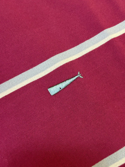 descendant border crew neck long sleeve shirt