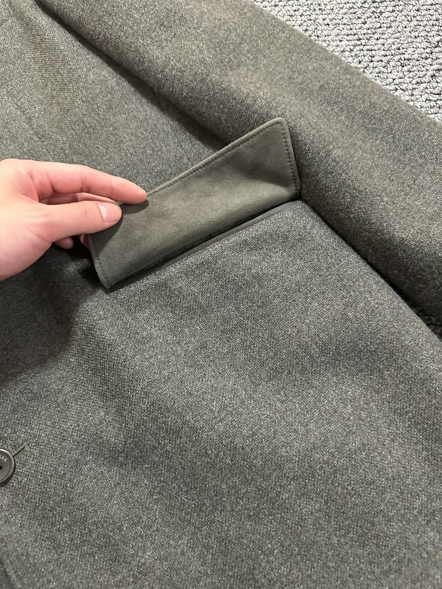 Loro Piana Cashmere Wool Blend Coat