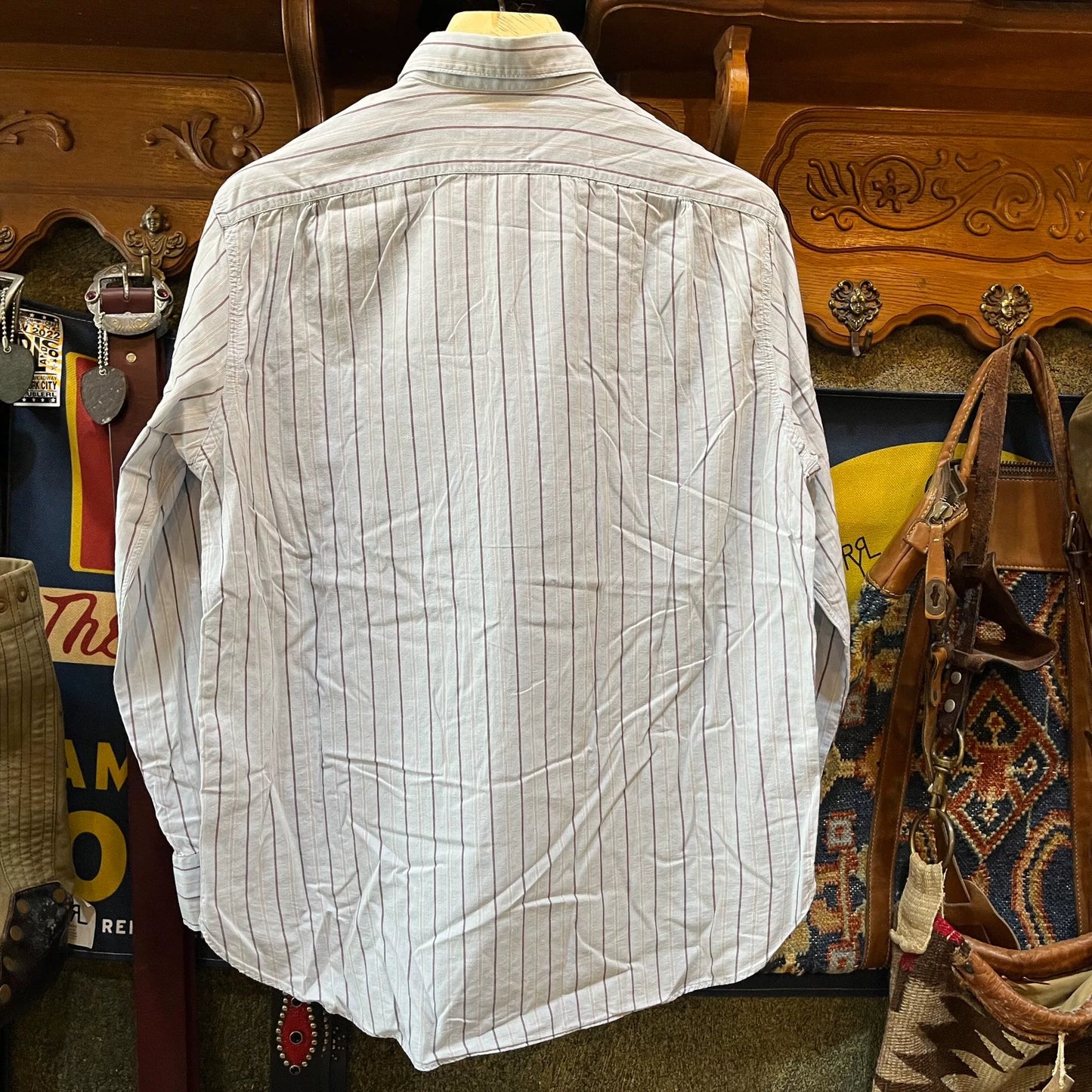 RRL Vintage Striped Shirt