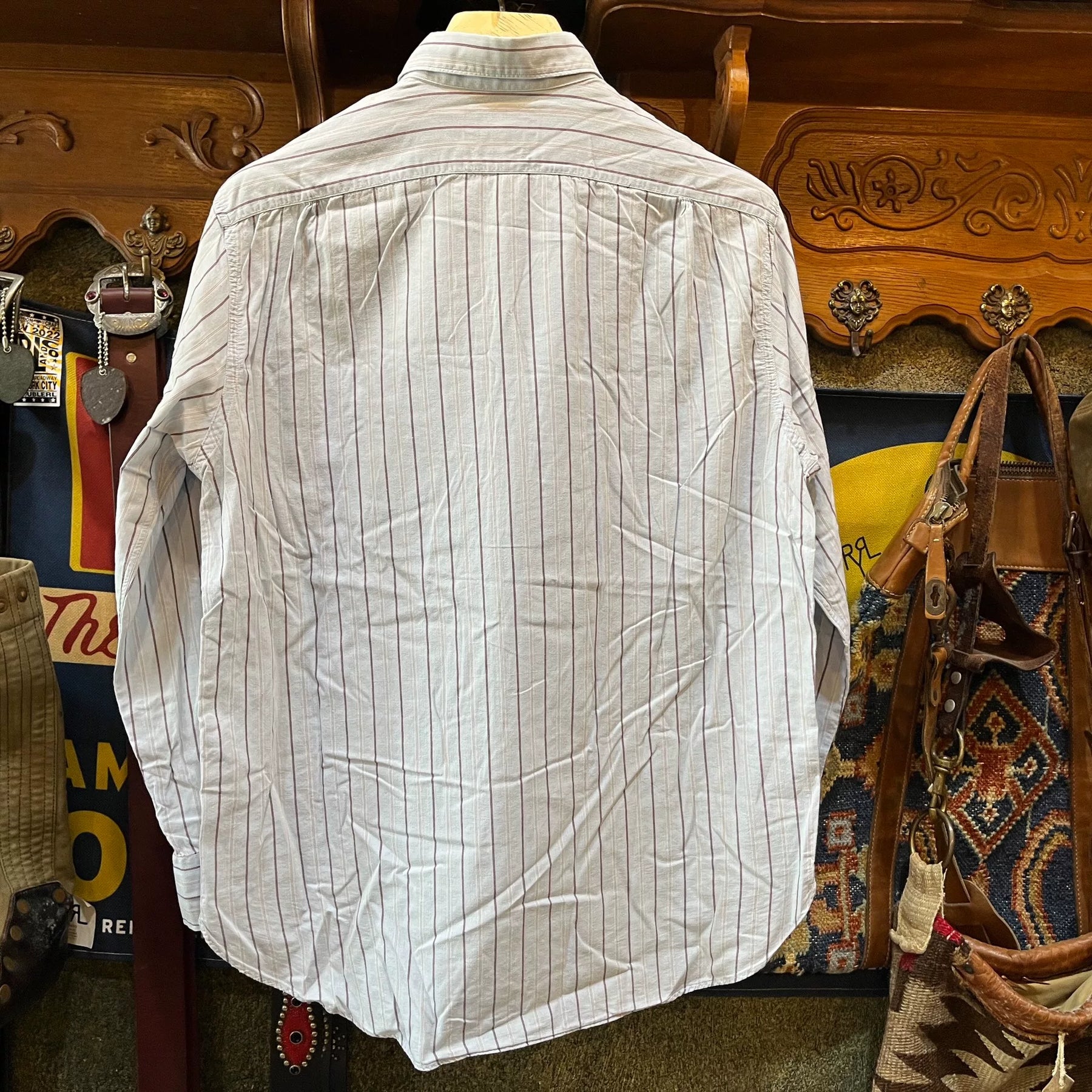 RRL Vintage Striped Shirt