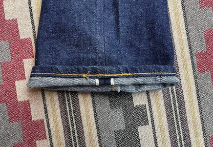 warehouse 1105 raw denim straight jeans