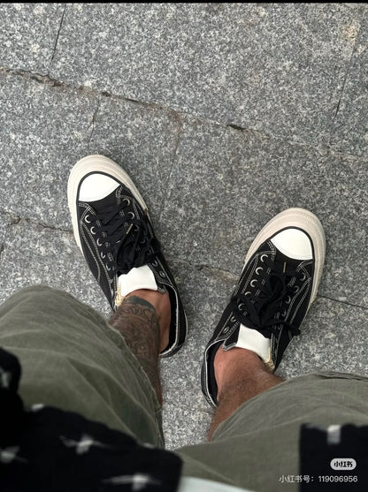 VISVIM Skagway LO Low-Top Canvas Shoes