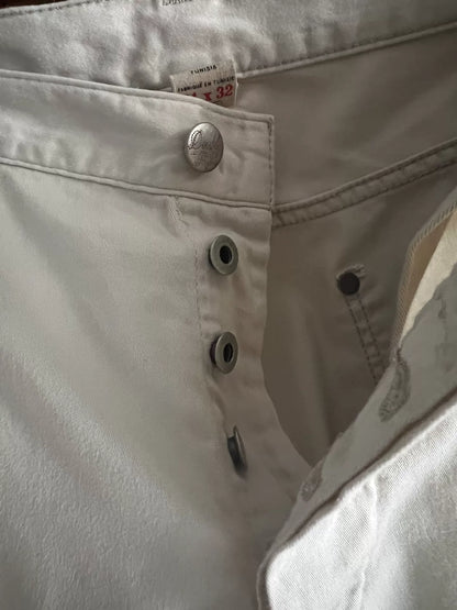RRL Double RL Light Beige Denim Pants