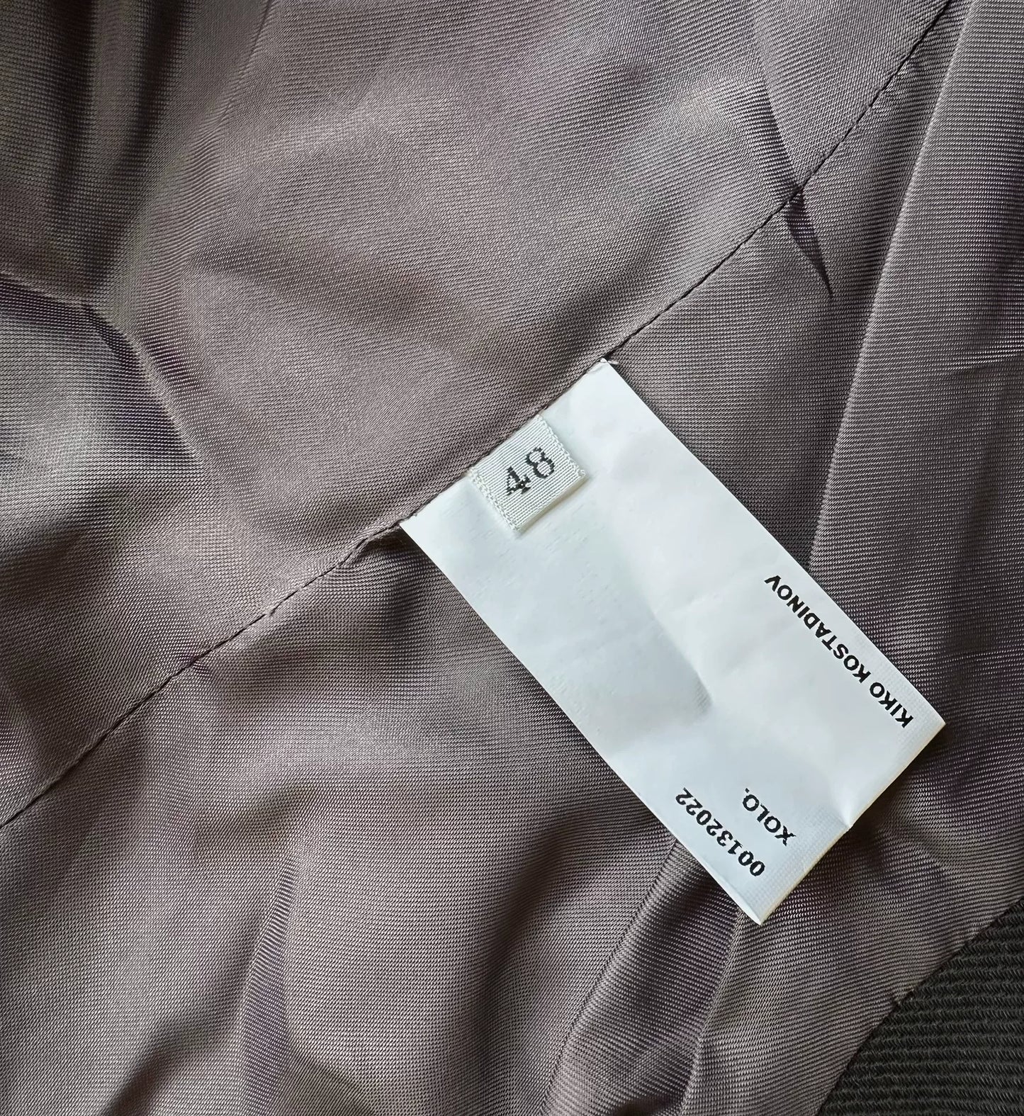 crochet blazer with beaded collar detail