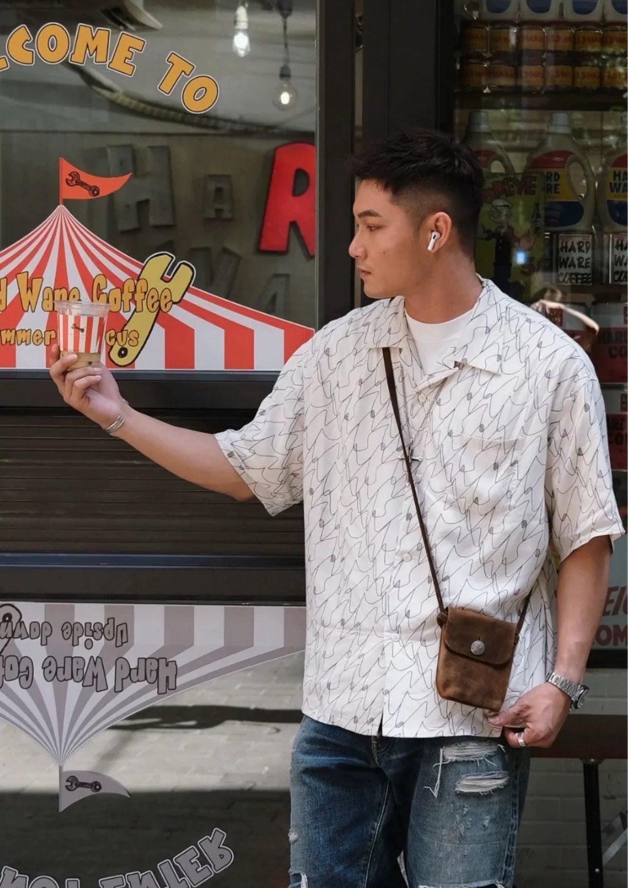 Visvim 21AW Wallis Floral Shirt