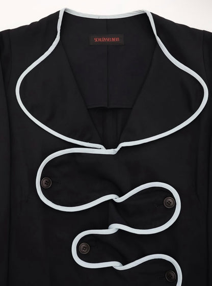 Vintage 1990s Yohji Schlusselbein Rayon Jacket