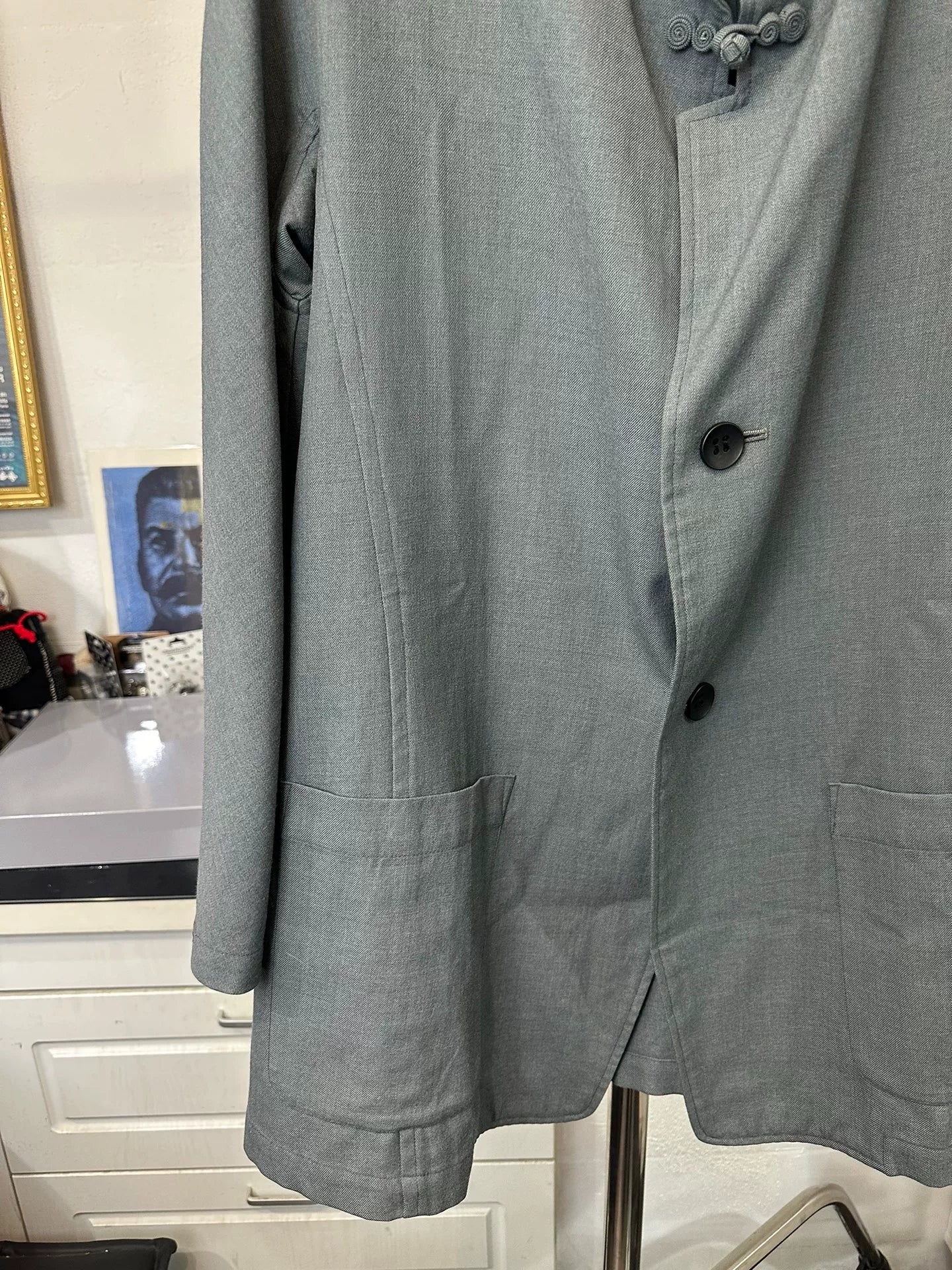 Yohji Yamamoto Y's Men's Mandarin Collar Suit