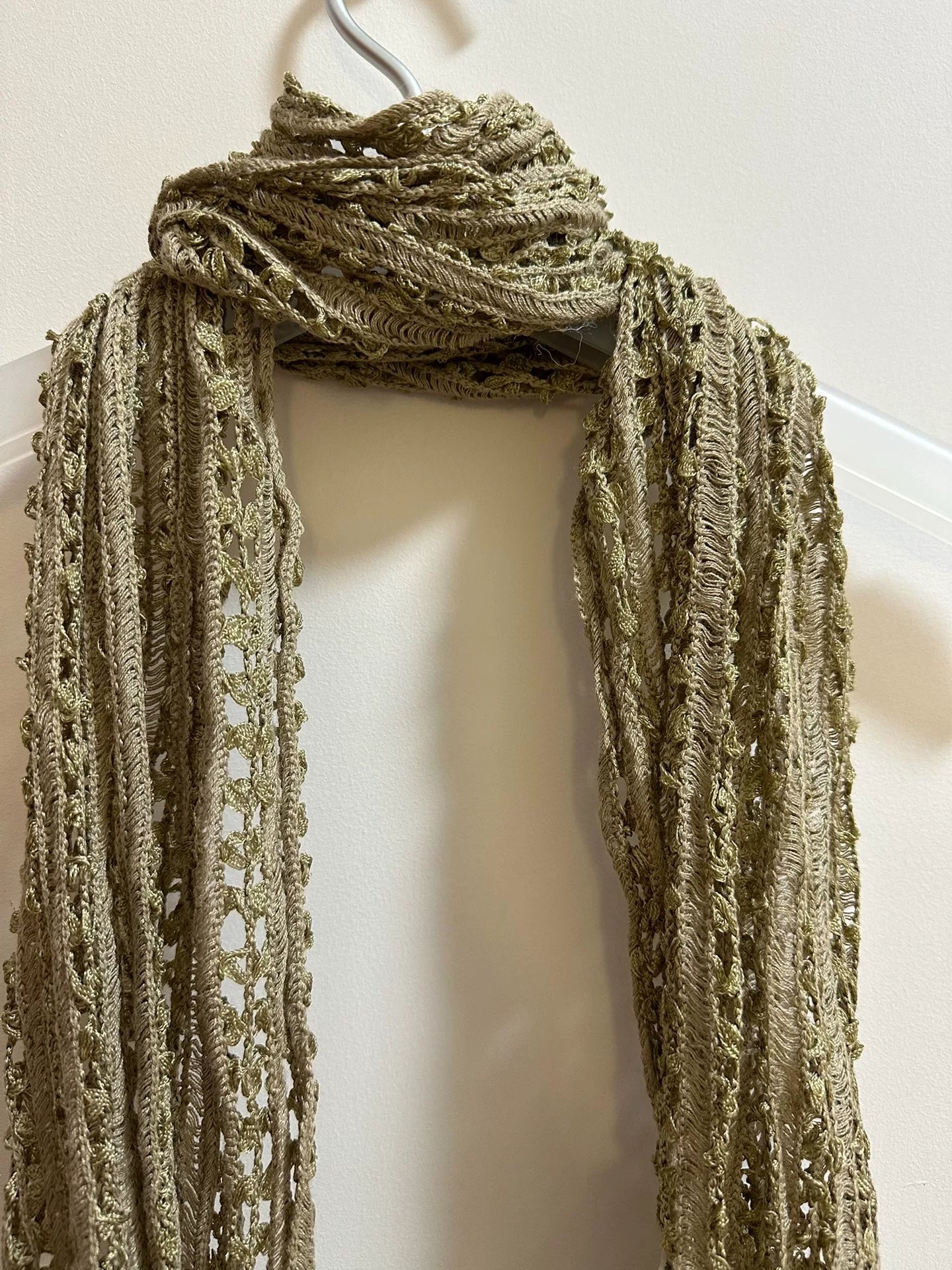 Yohji Yamamoto Y's Knit Scarf with Tassels