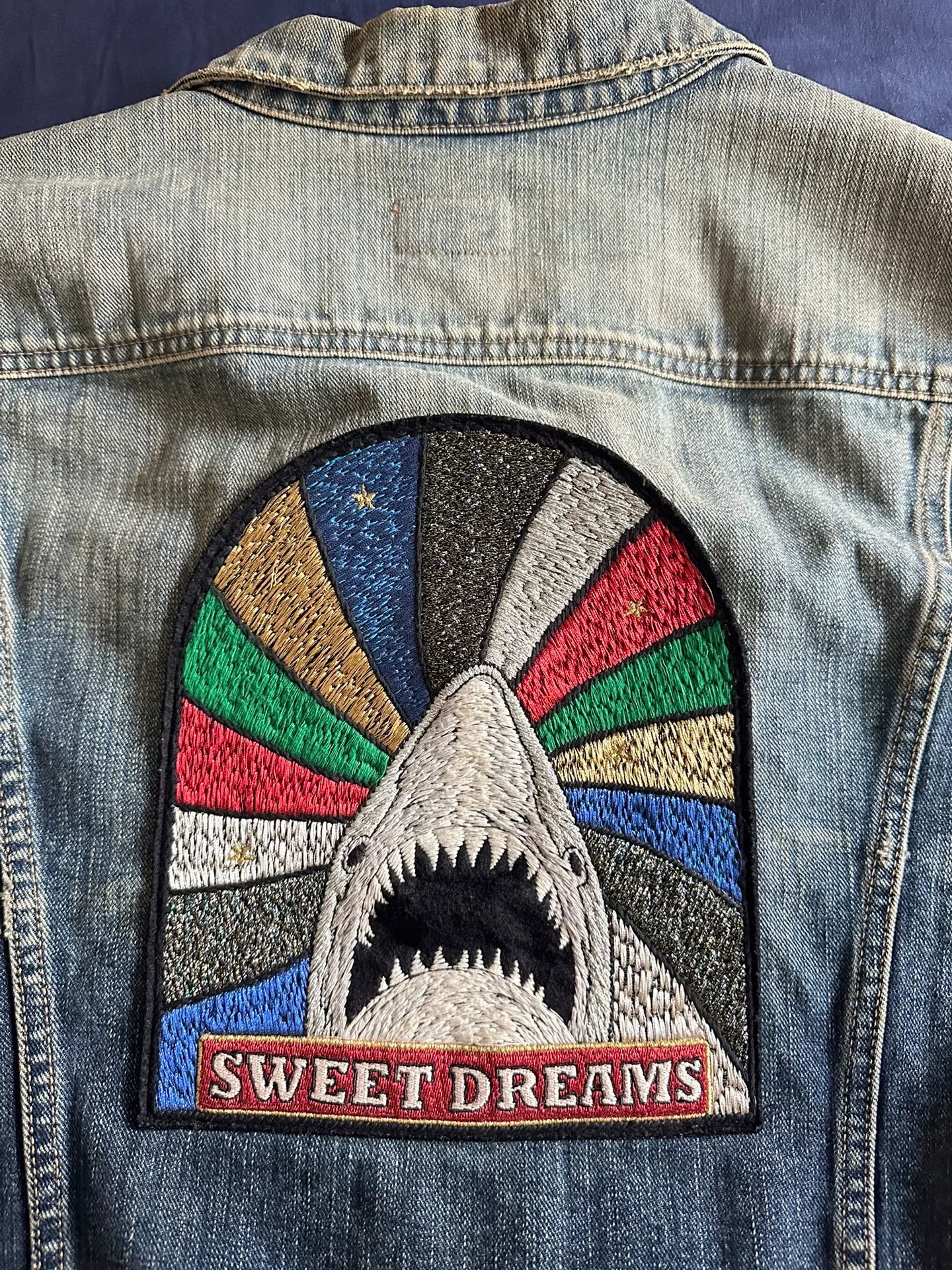 Saint Laurent 16SS Shark Denim Jacket