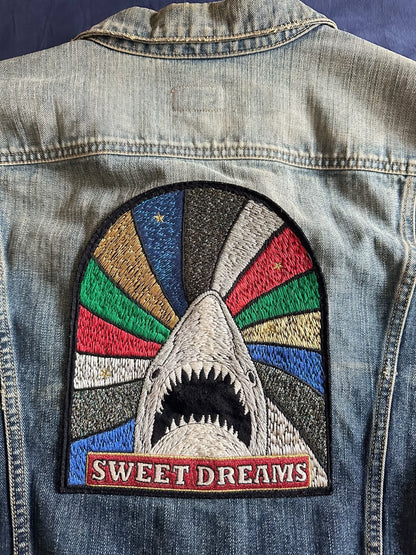 Saint Laurent 16SS Shark Denim Jacket