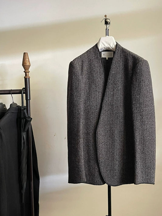 Maison Martin Margiela Neckless Suit Jacket