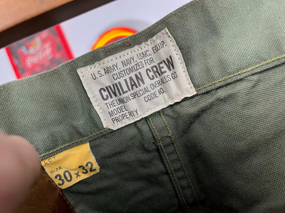 Freewheelers Civilian Crew Olive Pants
