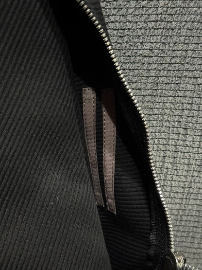 rick owens embroidered backpack bag