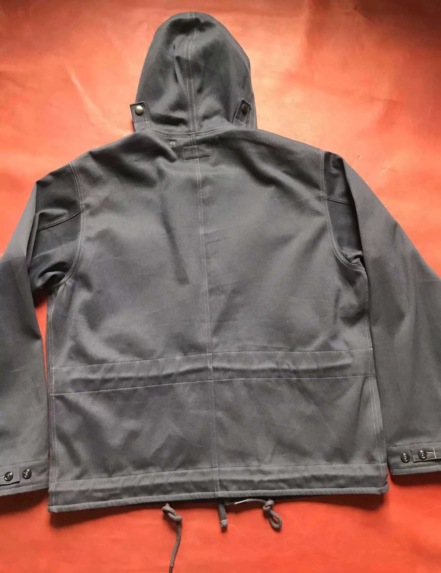vintage rrl xl hooded deck jacket