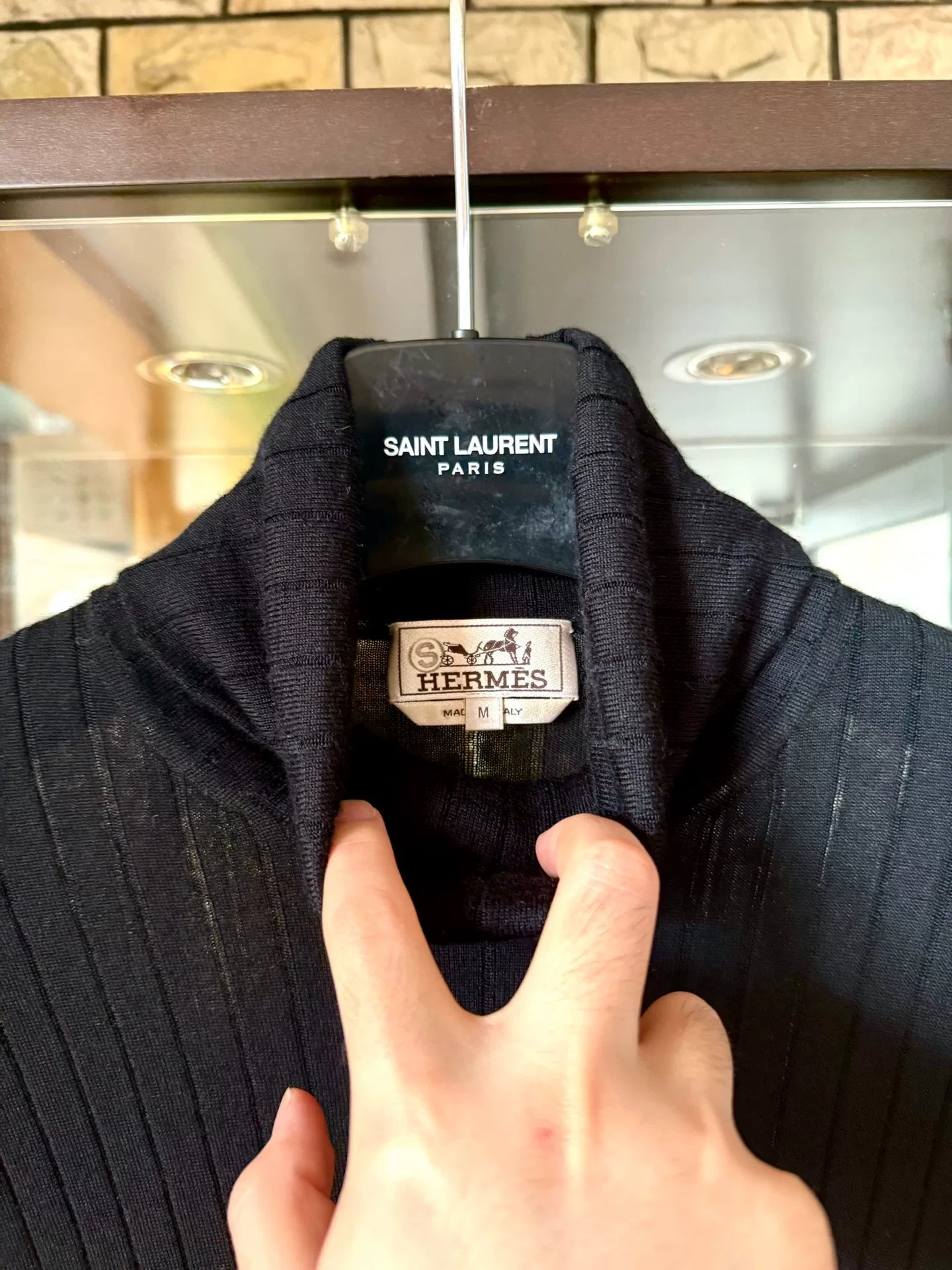 Hermes Cashmere Turtleneck Sweater