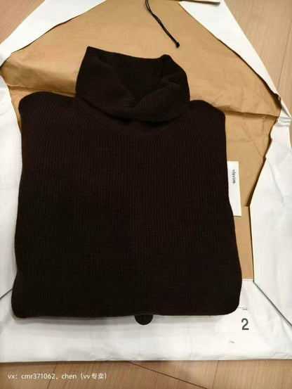 visvim 24AW Cashmere Turtleneck Knit
