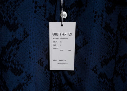 wacko maria short sleeve snake pattern shirt