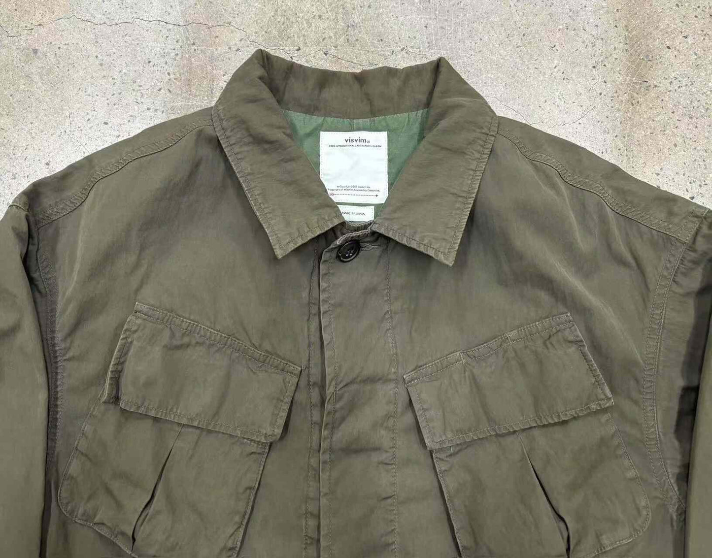 Visvim 22ss Tropical Combat M43 Jacket