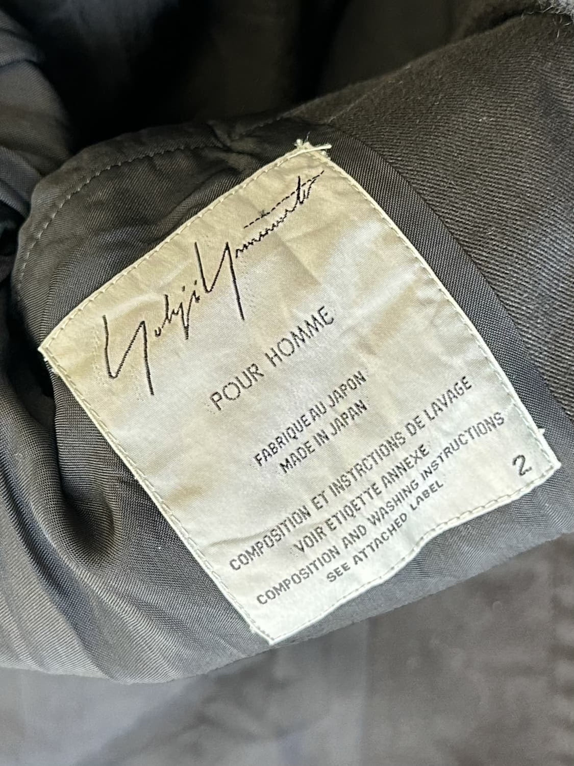 Yohji Yamamoto Vintage Coat Jacket