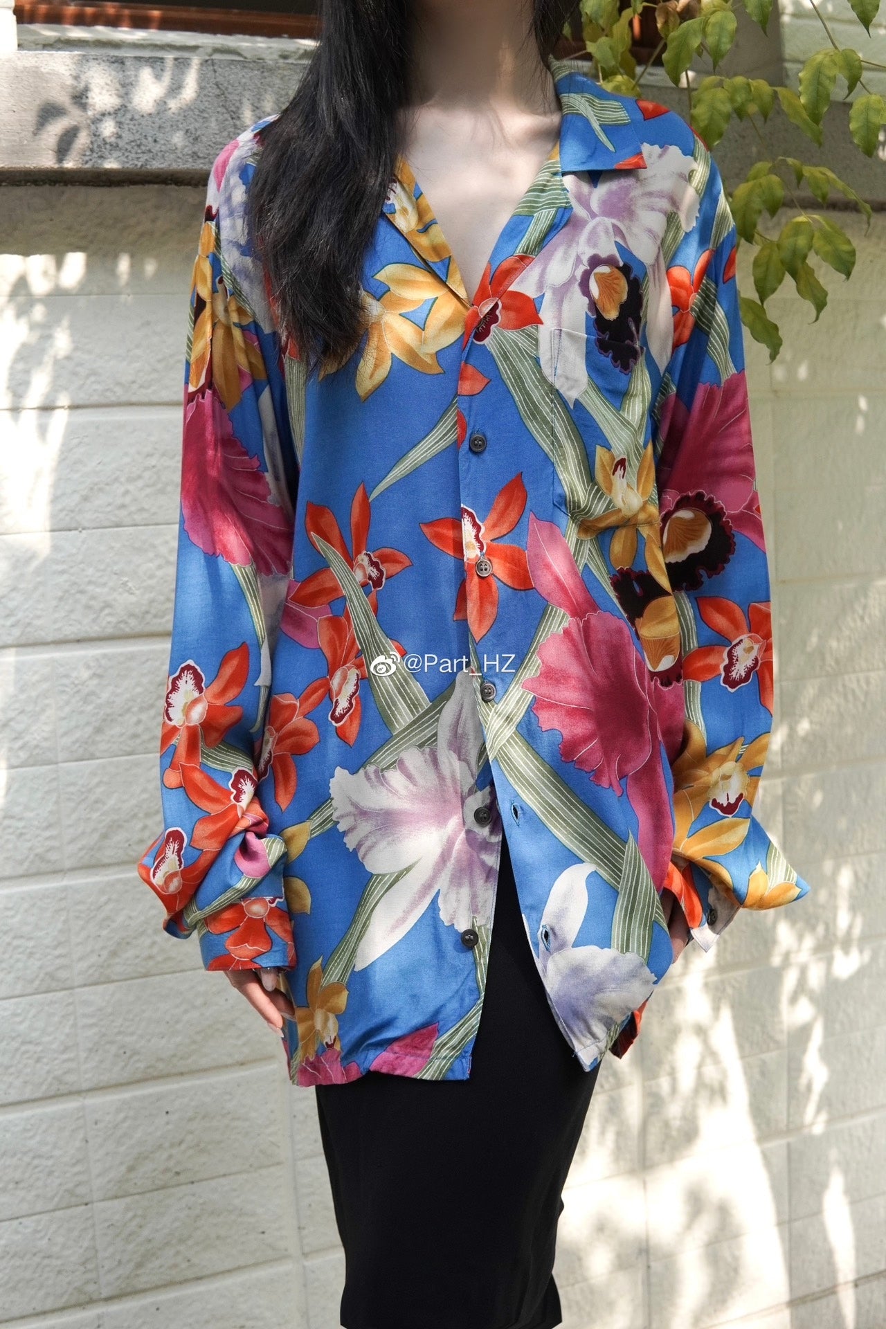 Yohji Yamamoto Pour Homme S/S 2002 Floral Shirt