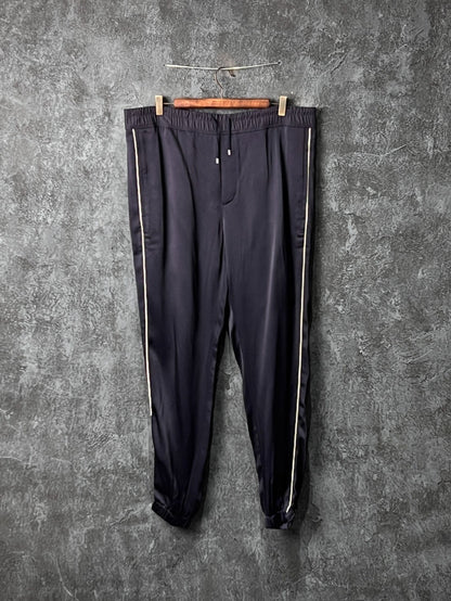 SAINT LAURENT Drawstring Satin Pants