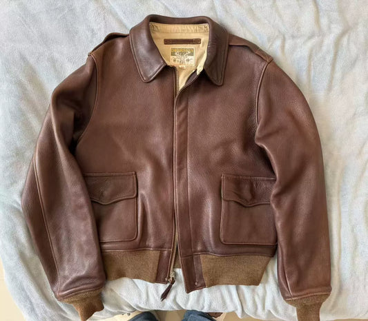 Real McCoy A2 Leather Jacket
