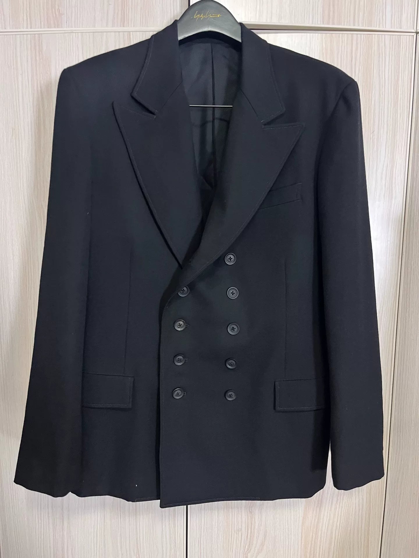 Yohji Yamamoto Double-Breasted Suit Jacket