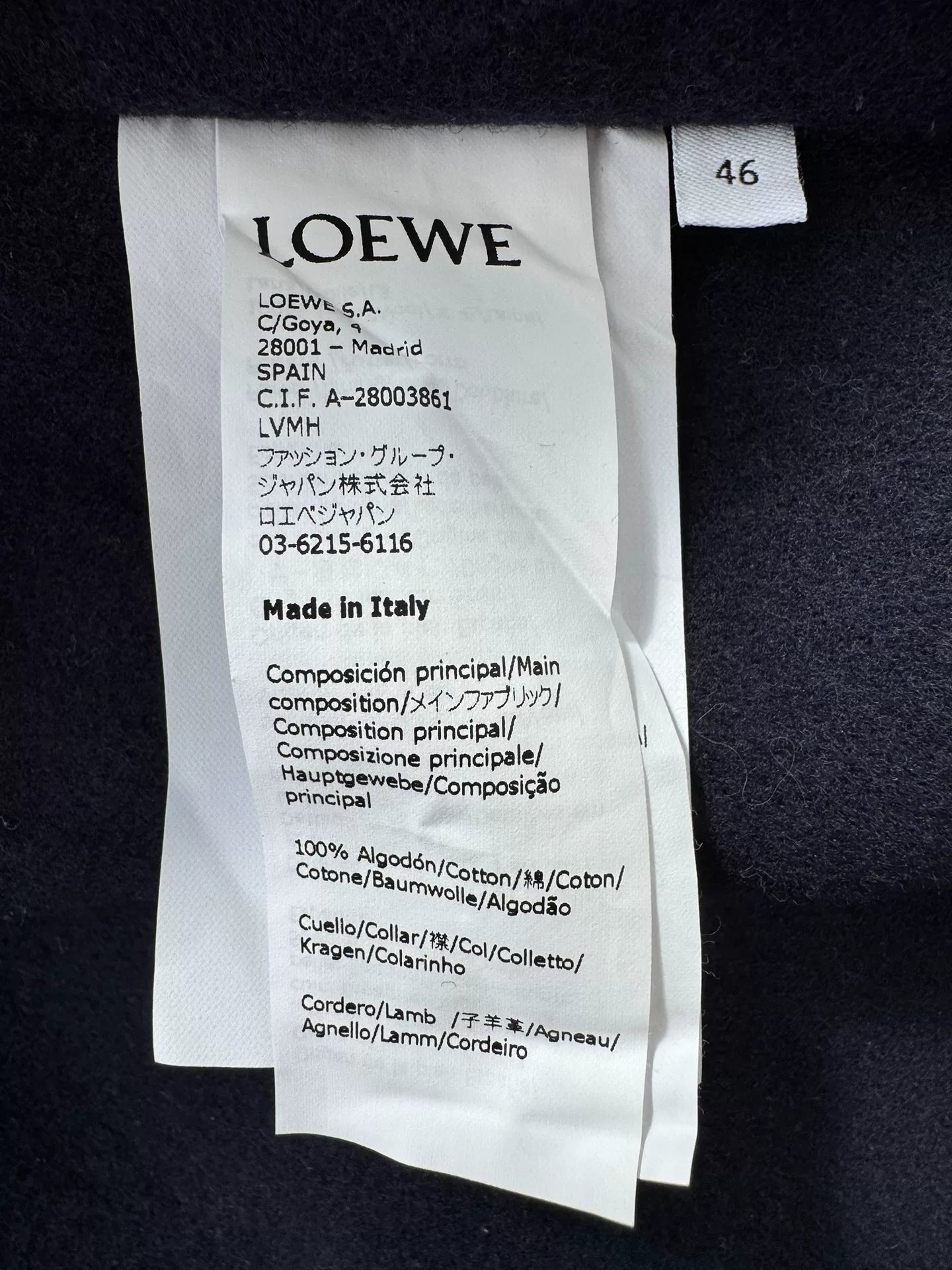LOEWE Heavy-duty Nomadic Coat