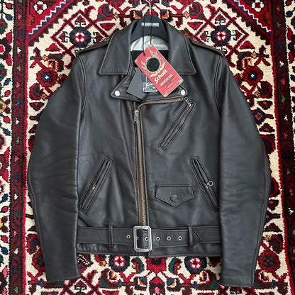 nbhd x schott leather jacket size 36