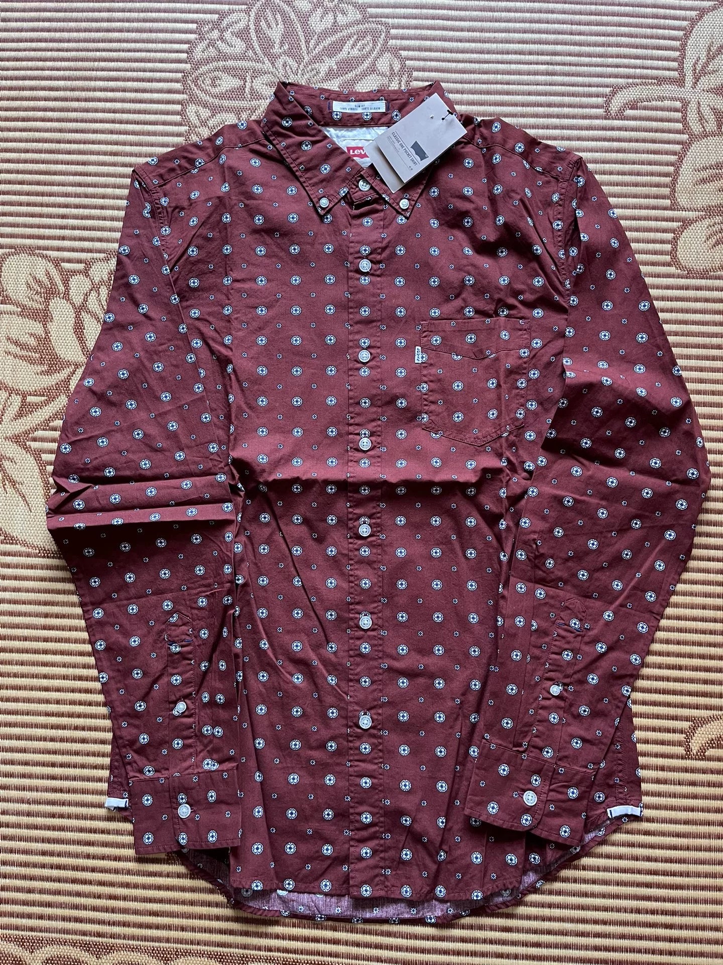 Levi's LVC Floral Long-Sleeve Shirt M