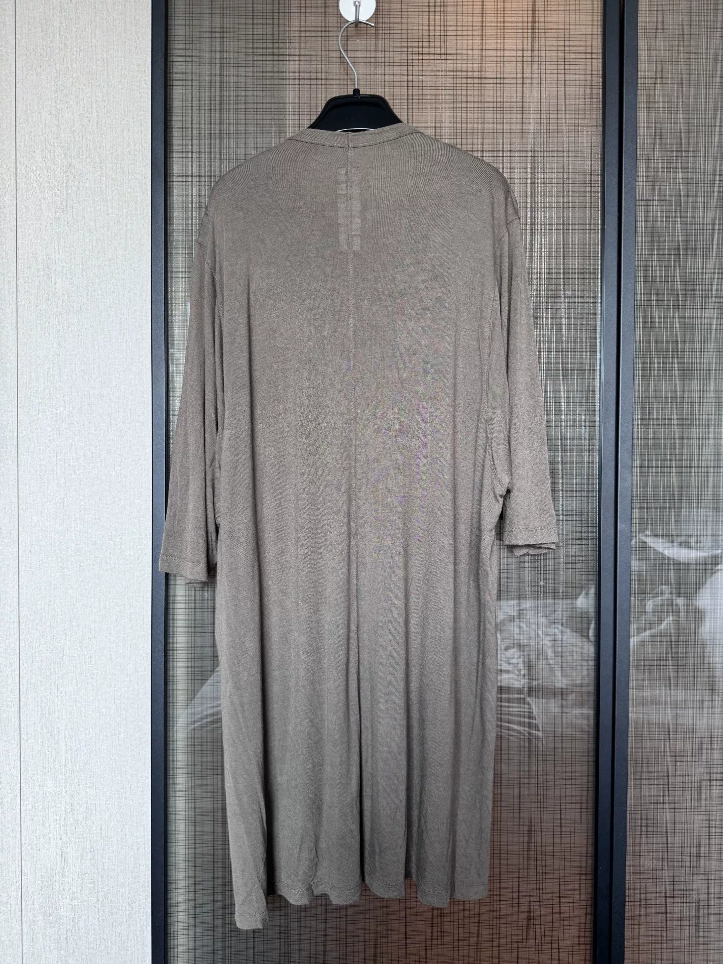 Rick Owens Men's Long Crewneck T-shirt