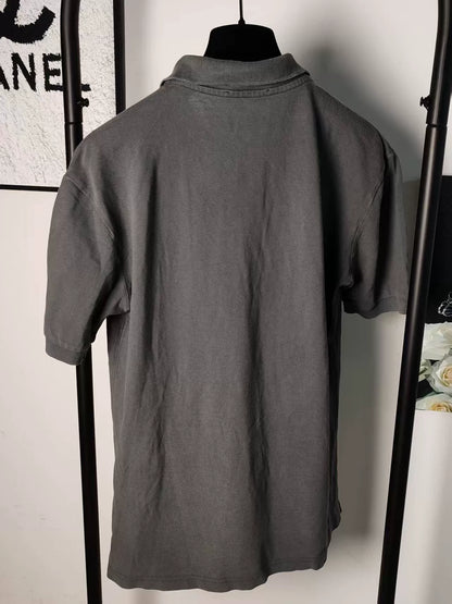 Authentic Prada Triangle Logo Short Sleeve Shirt