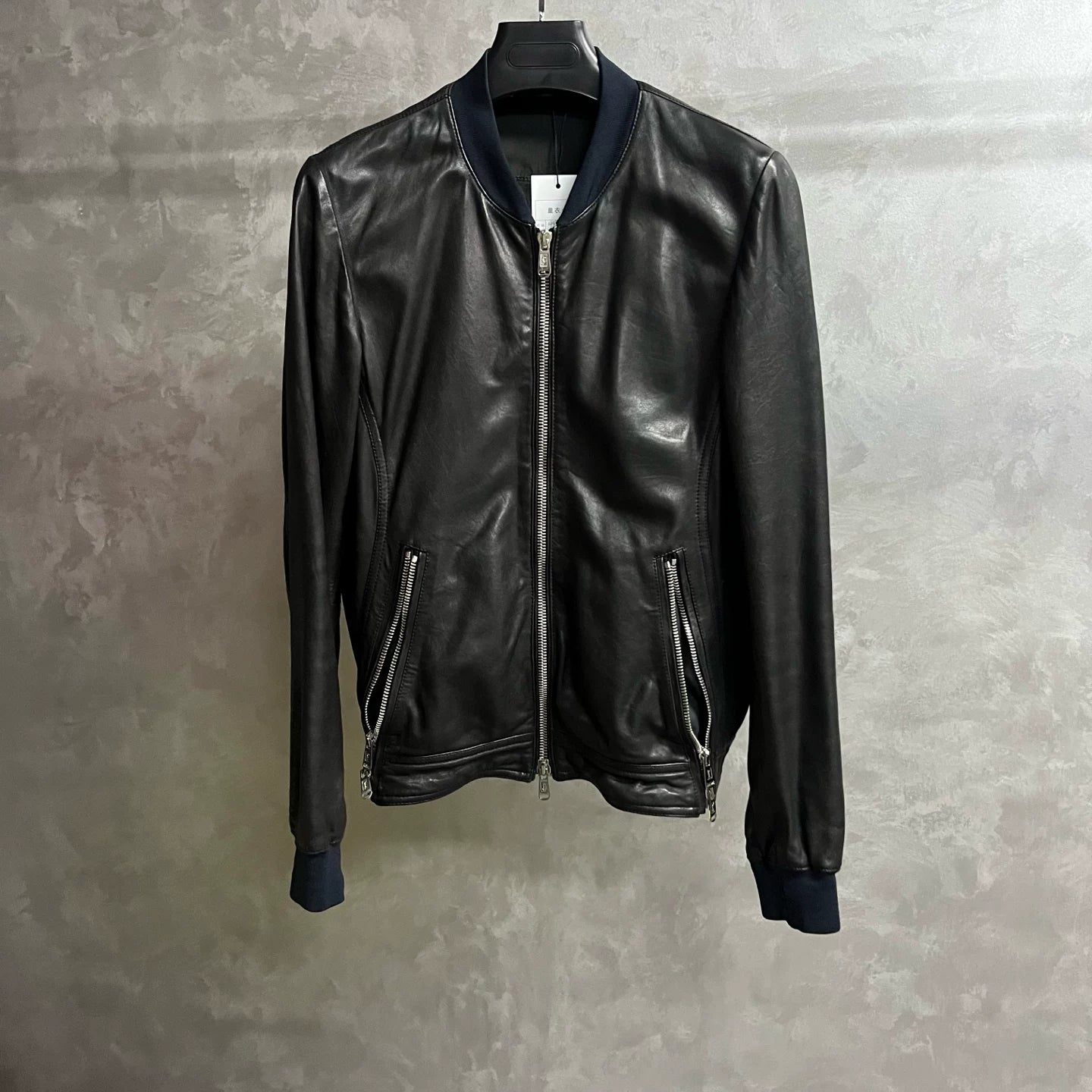 Yves Saint Laurent Black Leather Jacket