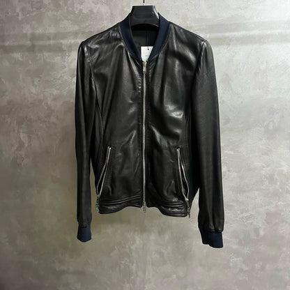 Yves Saint Laurent Black Leather Jacket