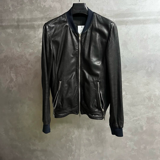 Yves Saint Laurent Black Leather Jacket
