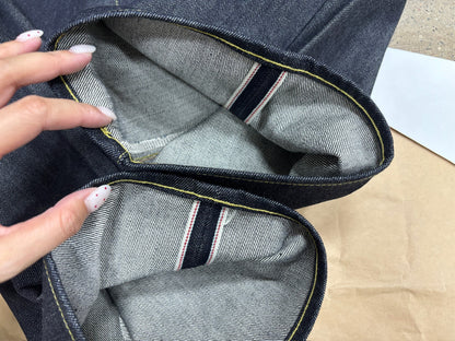 VISVIM WIDE UNWASHED RAW DENIM JEANS