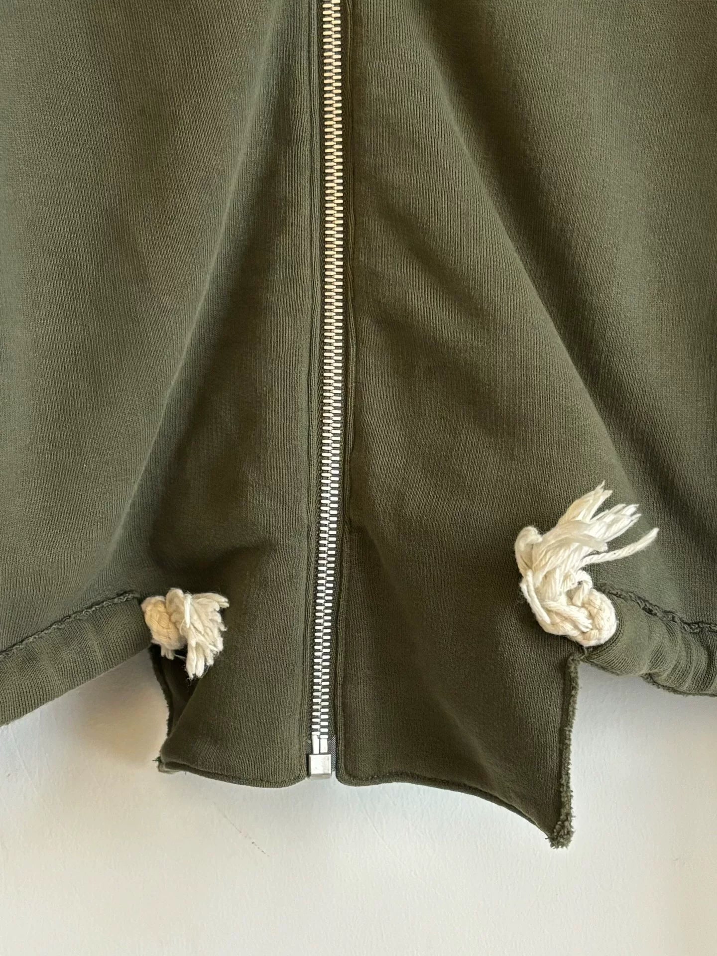 maison margiela aw2017 green bomber jacket