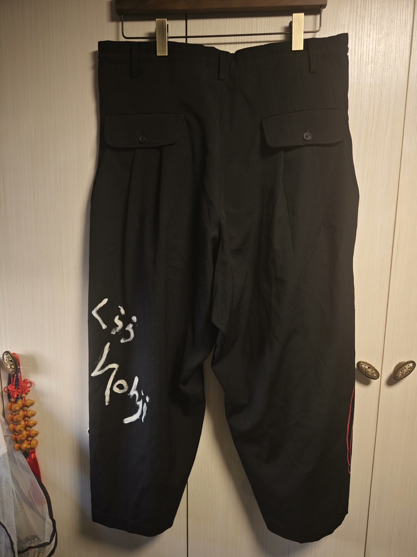 Yohji Yamamoto 22SS Asakura Ghost Hand Pants