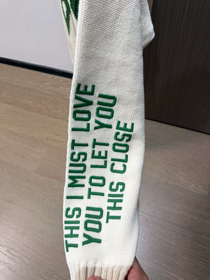 DIOR x Travis Scott Abstract Wool Sweater