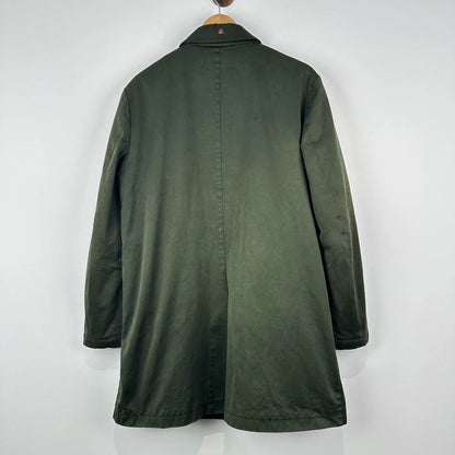 Givenchy Olive Green Cotton Coat