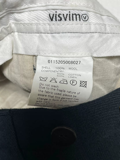 visvim high-water wool casual pants