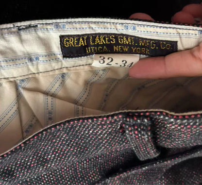 FREEWHEELERS Lindbergh Wool Trousers