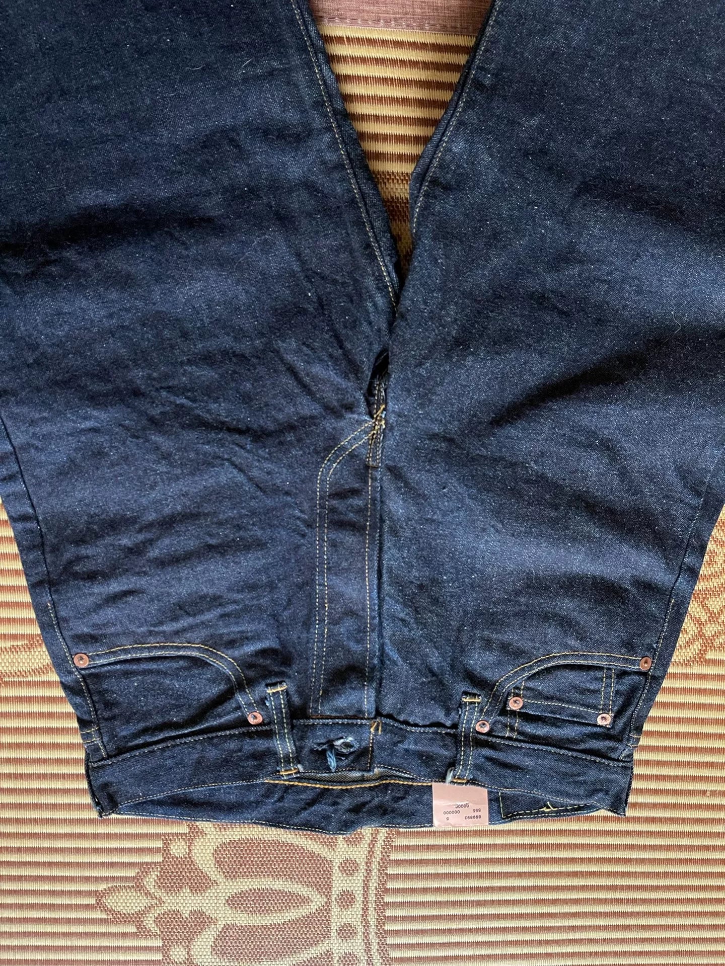 Levi's 501xx 1955 Raw Denim Jeans