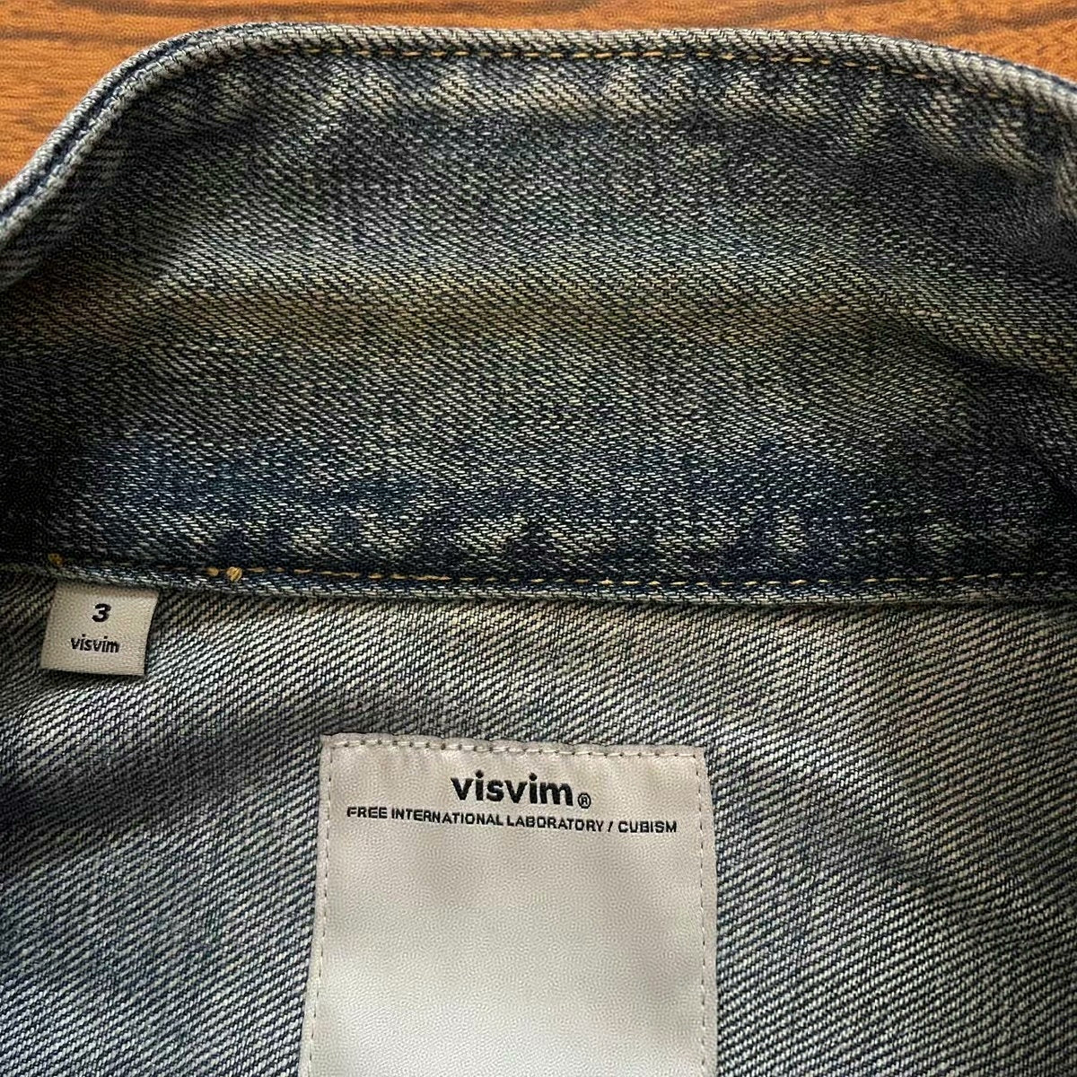 Visvim 16AW Chore Damaged Denim Jacket