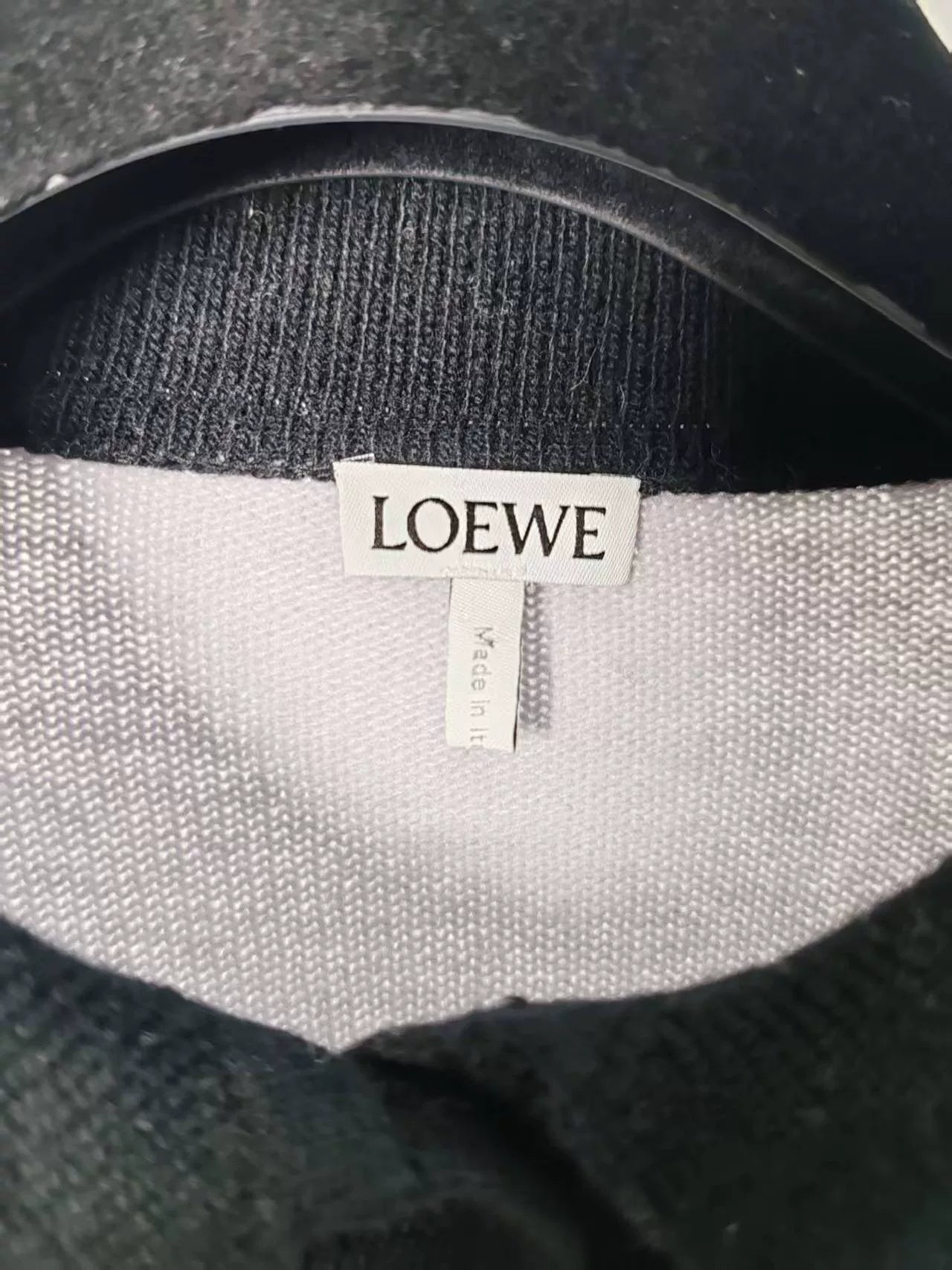 Loewe Wool Knitted Sweater with Logo