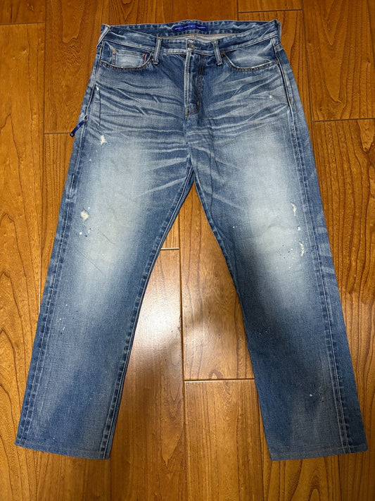 Vanquish & Fragment Washed Lightning Jeans