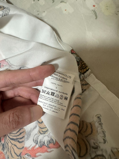 Wacko Maria x Tim Lehi Flame Tiger Shirt